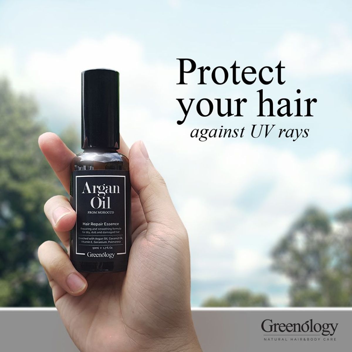 Protect your hair against UV rays