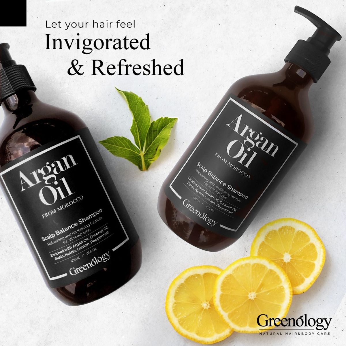 Let your hair feel Invigorated & Refreshed