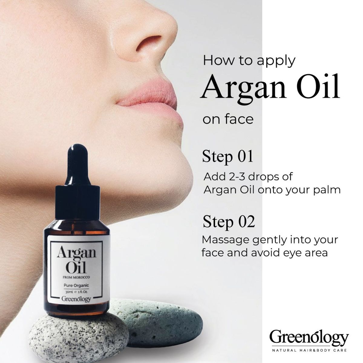 How To Apply Argan Oil On Face