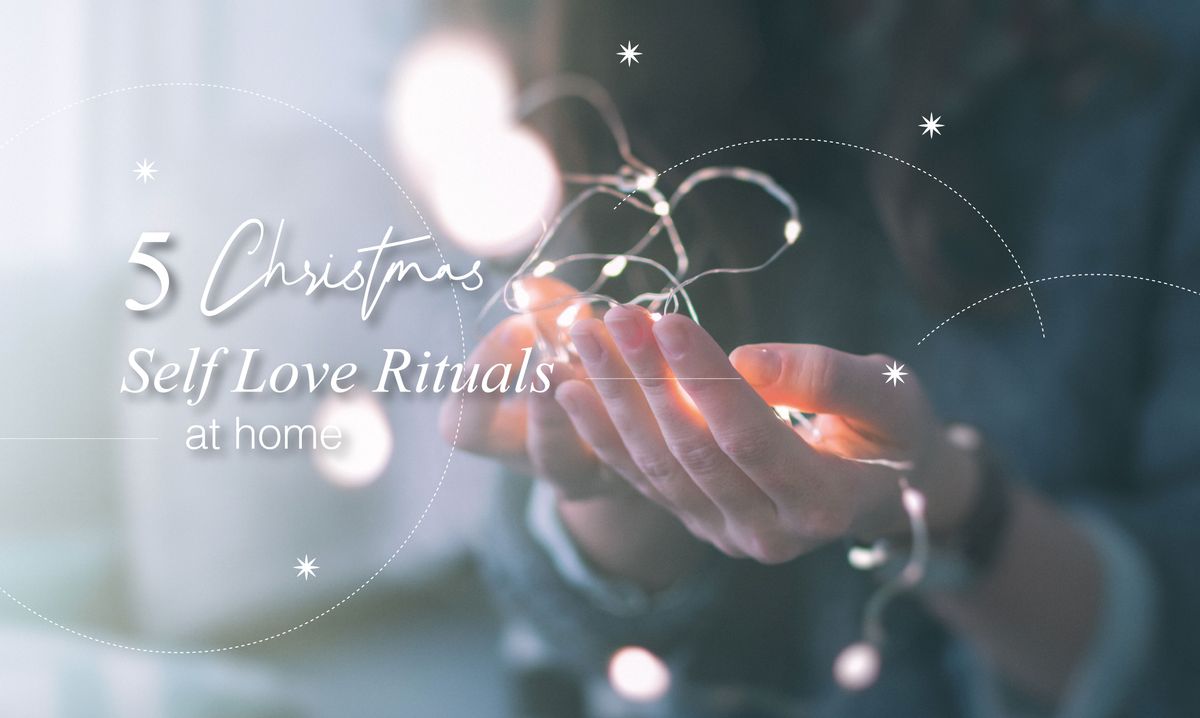 5 Christmas *Realistic* Self Love Rituals at Home!