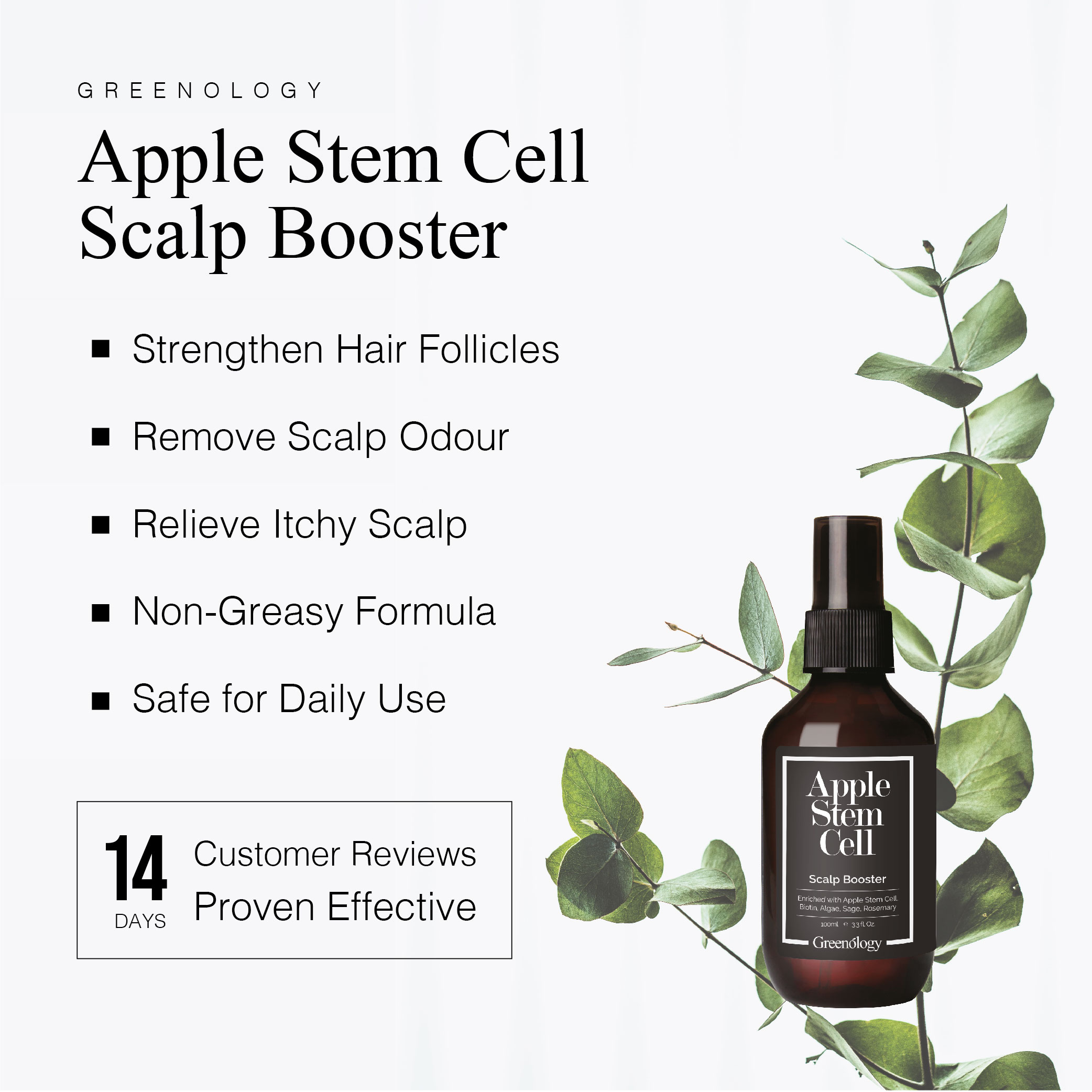 Greenology Apple Stem Cell Scalp Booster