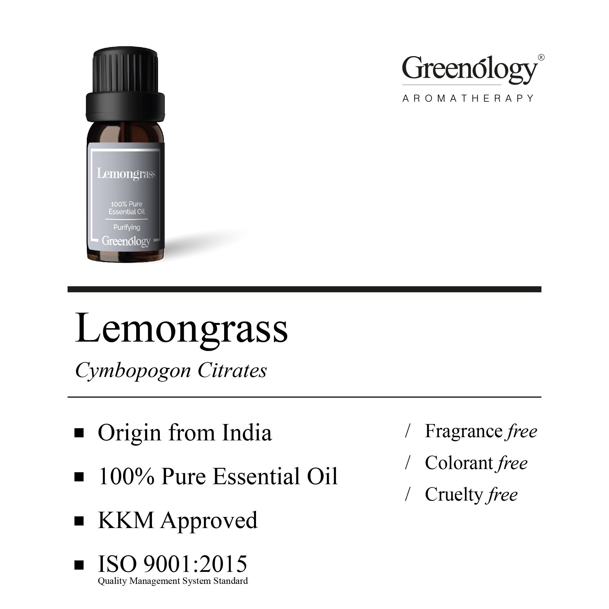 Greenology Essential Oil Lemongrass