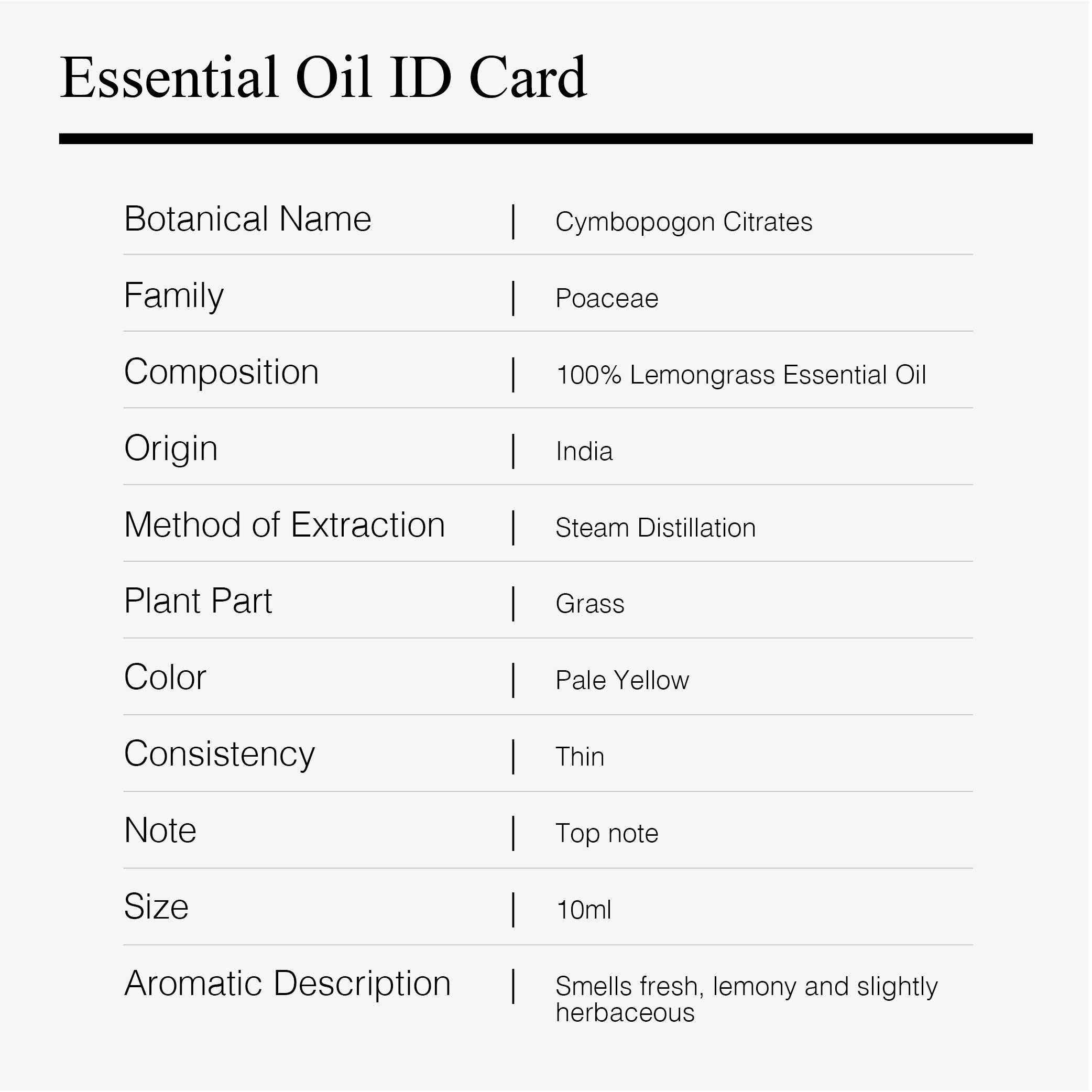 Greenology Essential Oil Lemongrass