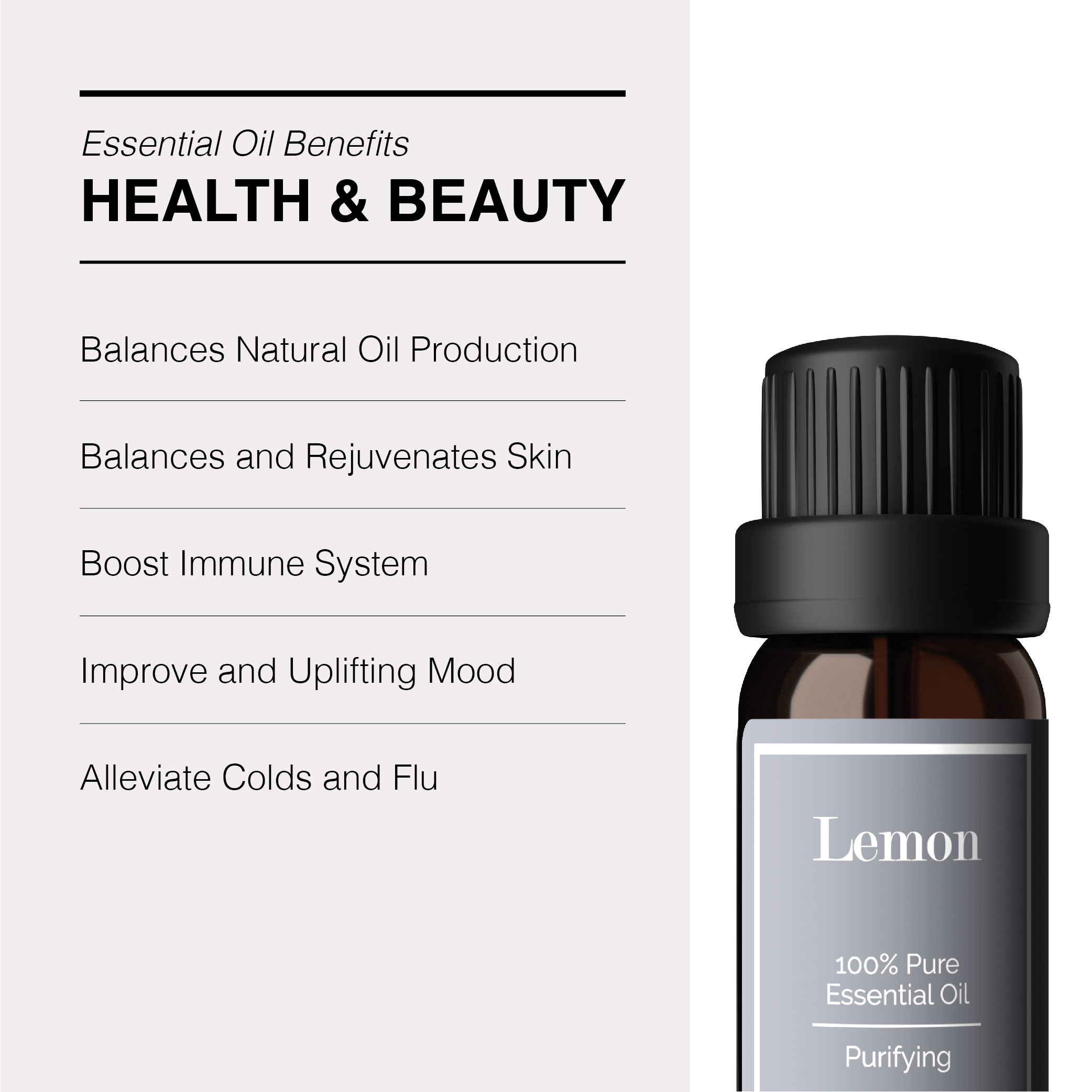 Greenology Pure Lemon Essential Oil 10ml