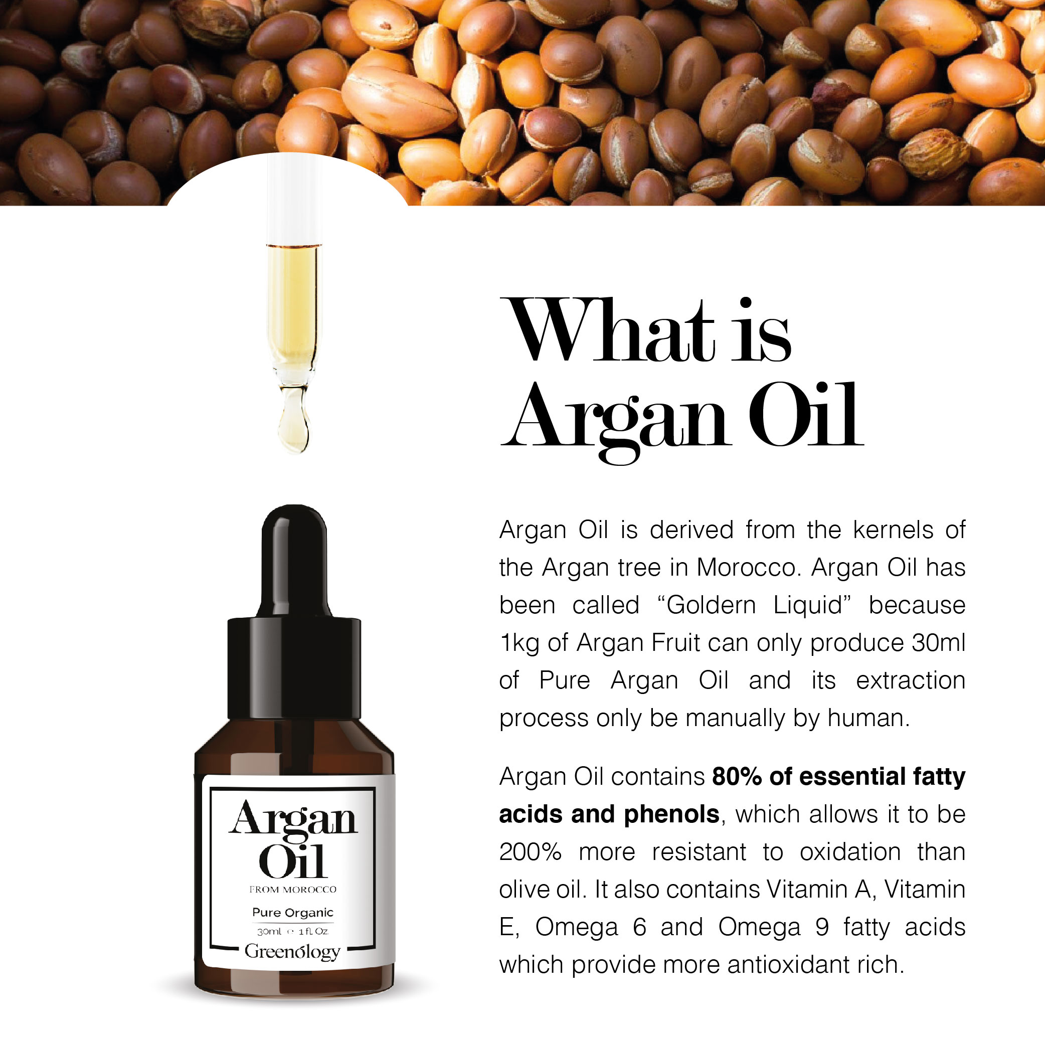 Greenology Pure Organic Argan Oil