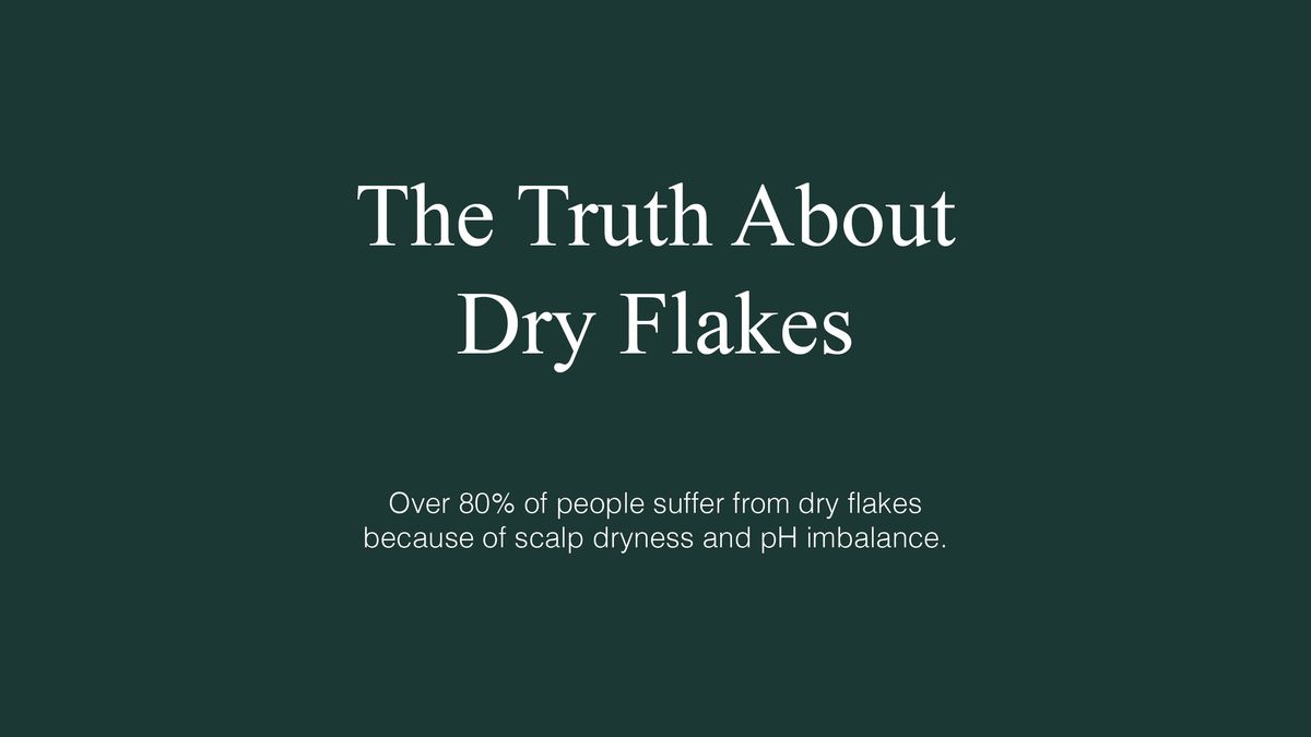 Not all dry flakes are dandruff