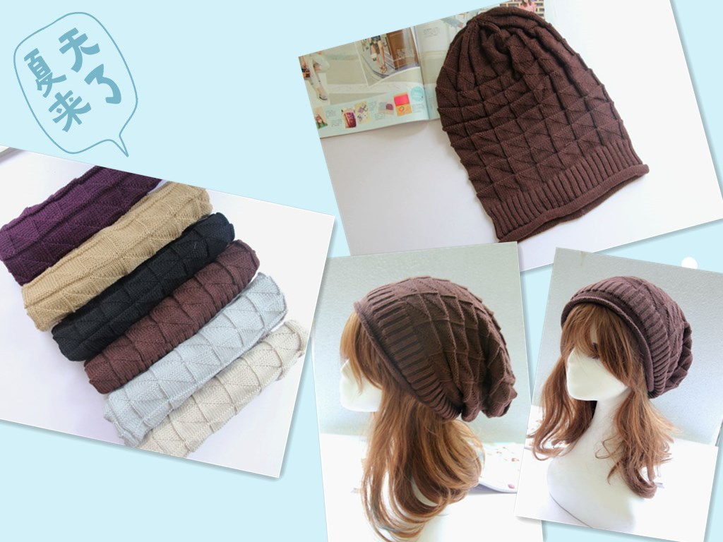 ready stock现货DT79=4色 秋冬帽子 winter hat