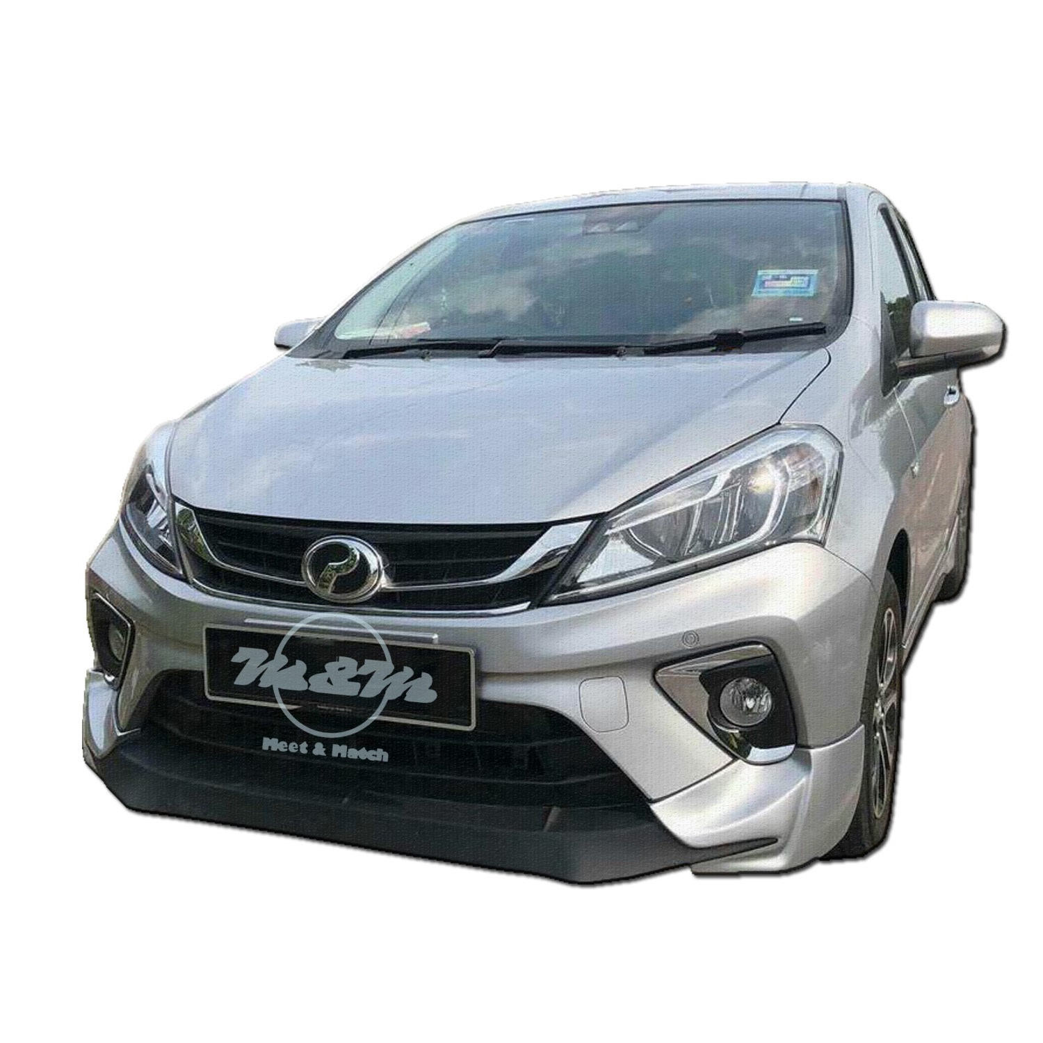 Myvi 2018 Mugen RS Skirting (Full Set) – Meet & Match 