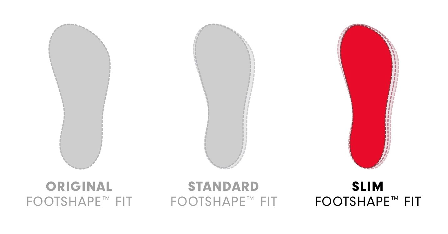 SLIM FOOTSHAPE™ FIT