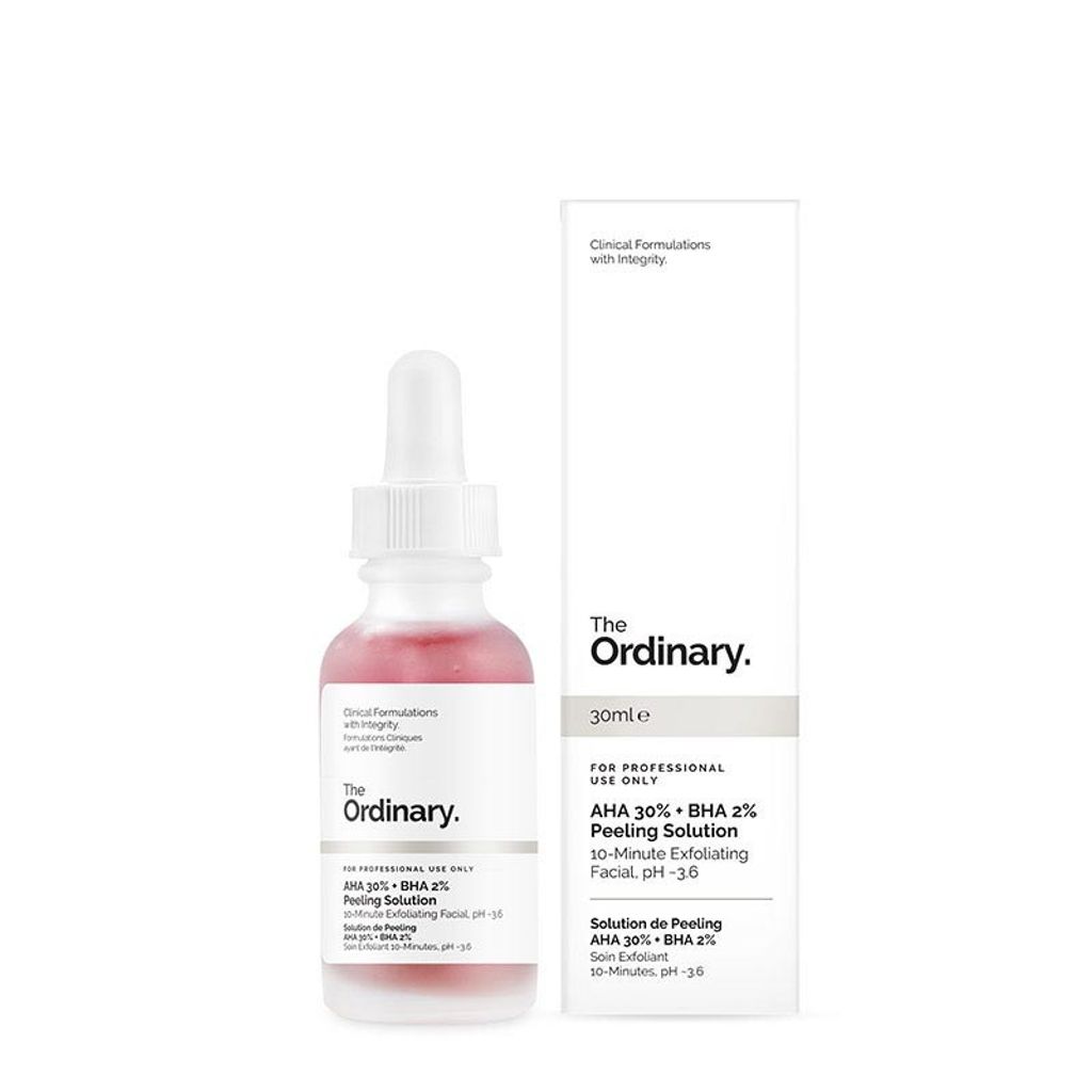 Пилинг 6 мл красный the ordinary Aha 30 BHA 2 peeling solution 30