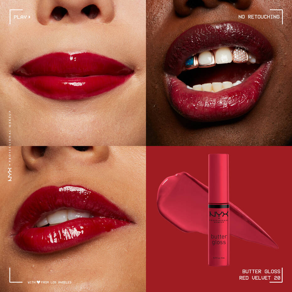 NYX-Professional-Makeup-BUTTER-GLOSS-20-Red-Velvet-0800897828417-Application-Aus-Cole-Pragathi