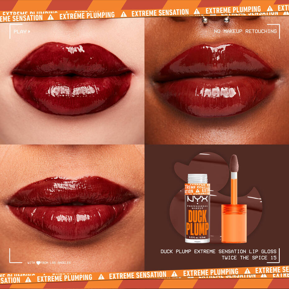NYXPMU-DUCK-PLUMP-EXTREME-SENSATION-LIP-GLOSS-15TwiceTheSpice-0800897250447-Application-Alexis-Leiza-Makhala