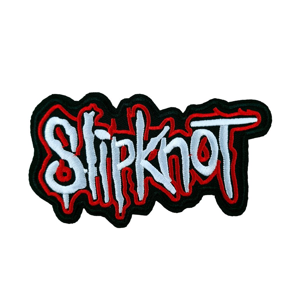 Slipknot-WhiteRed logo Patch