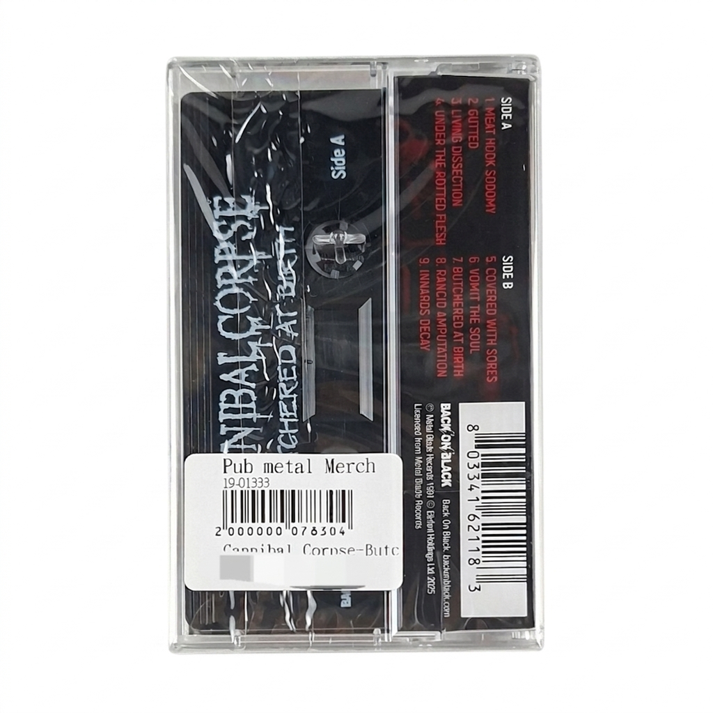 Cannibal Corpse-Butchered At Birth TAPE (2)