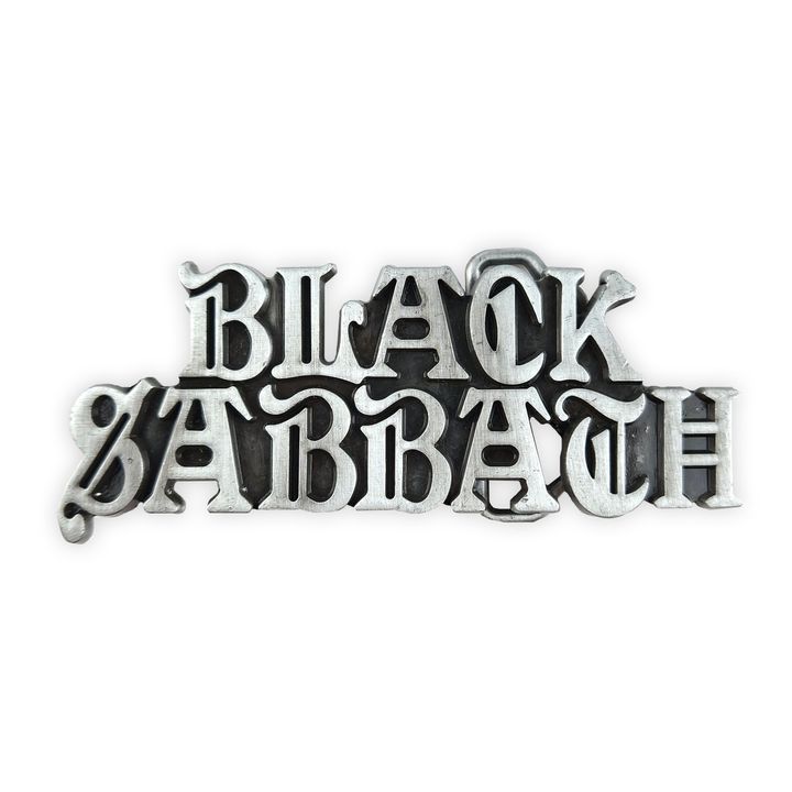 Black Sabbath Belt Buckle 皮帶頭 (1)