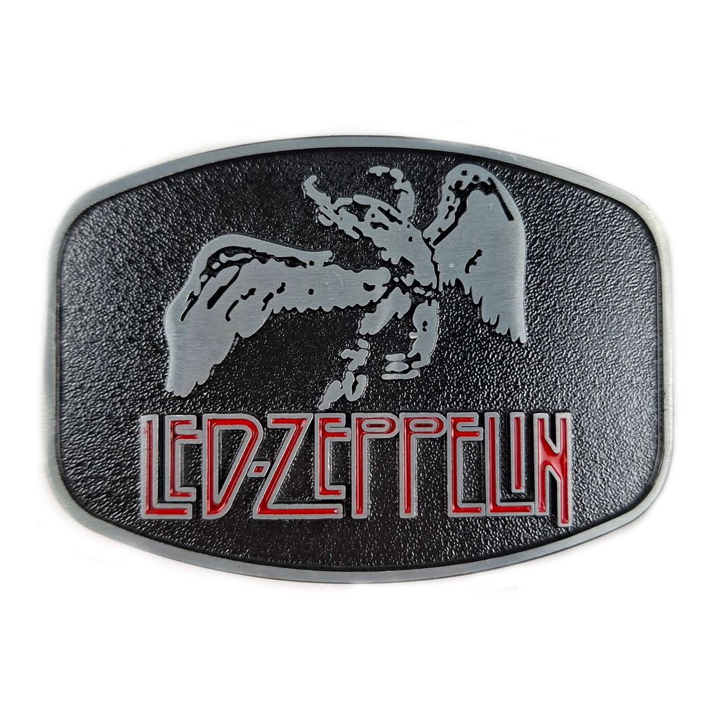 Led Zeppelin-The fallen angel Belt Buckle 皮帶頭 (1)