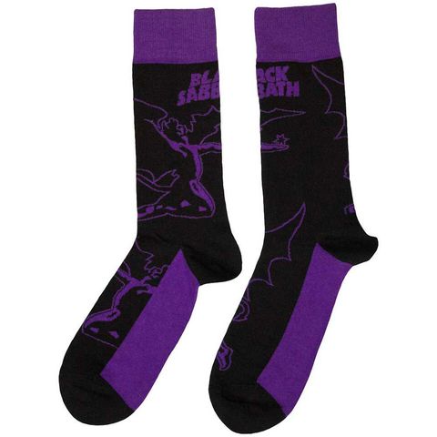 Black Sabbath-Logo & Demon Socks 2