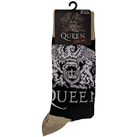 Queen-Crest & Logo Socks 3
