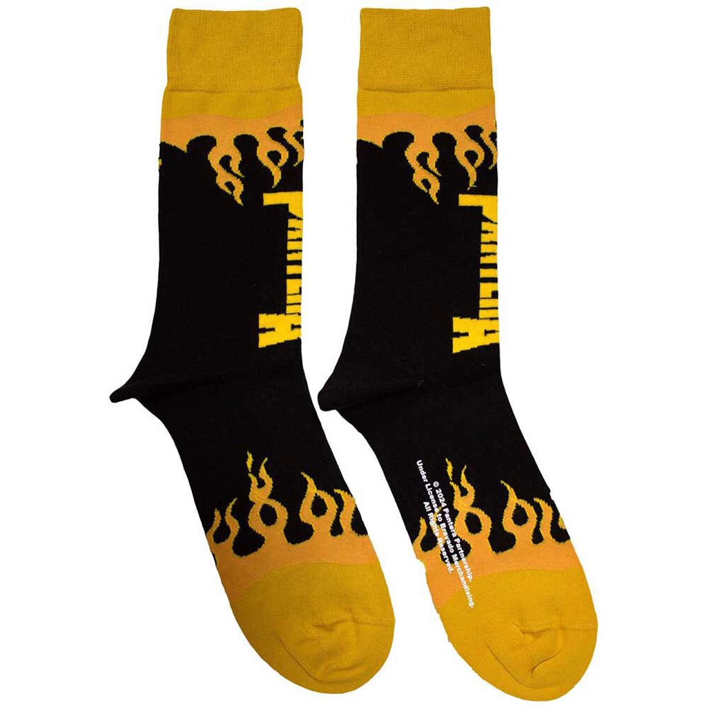 Pantera-Flame Socks 1