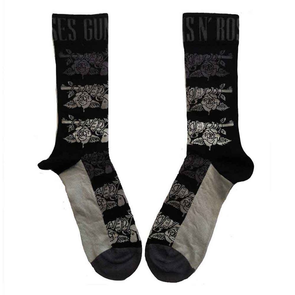 Guns N' Roses-Monochrome Pistols Socks 2