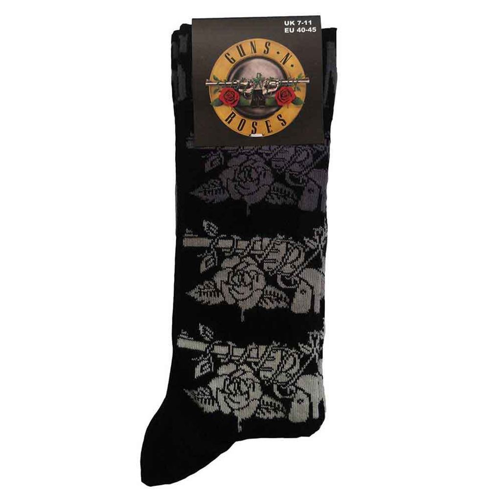 Guns N' Roses-Monochrome Pistols Socks 3