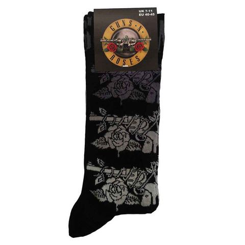 Guns N' Roses-Monochrome Pistols Socks 3