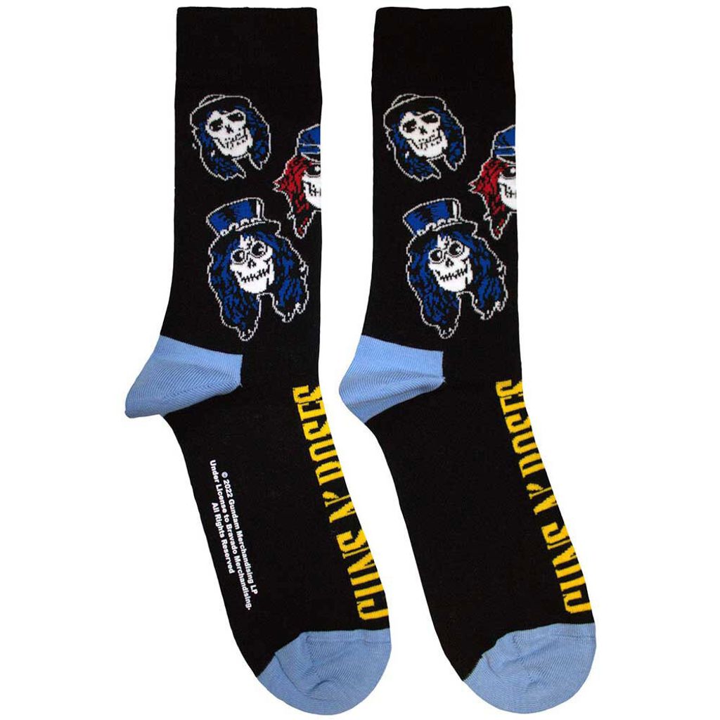 Guns N' Roses-Skulls Band Socks 1