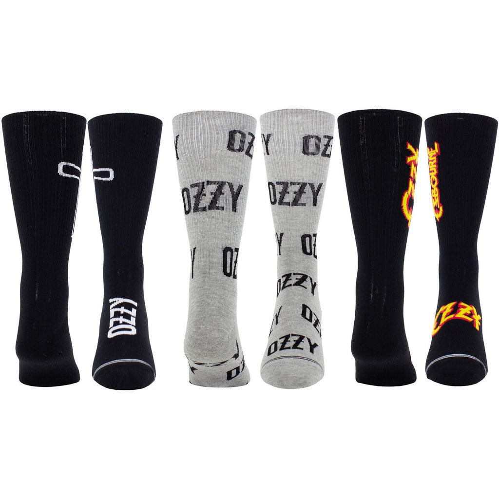 Ozzy Osbourne-Logos Unisex Sock Gift Box 4