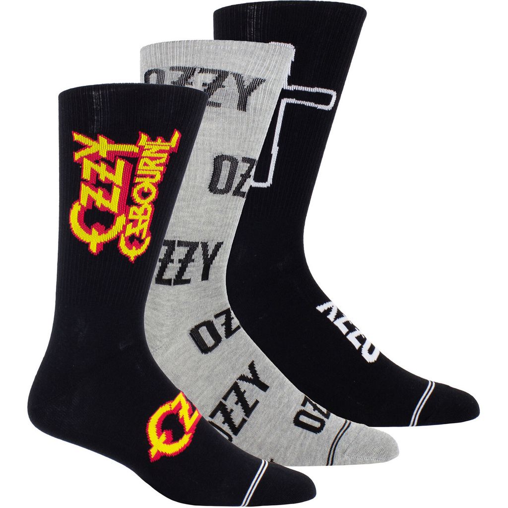 Ozzy Osbourne-Logos Unisex Sock Gift Box 5