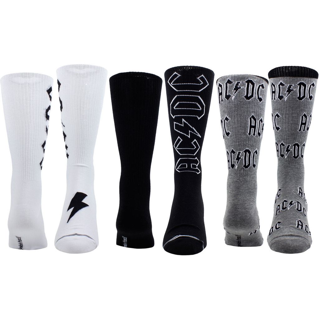 ACDC-Logos Unisex Sock Gift Box 3