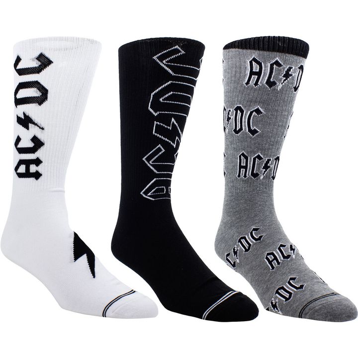 ACDC-Logos Unisex Sock Gift Box 2
