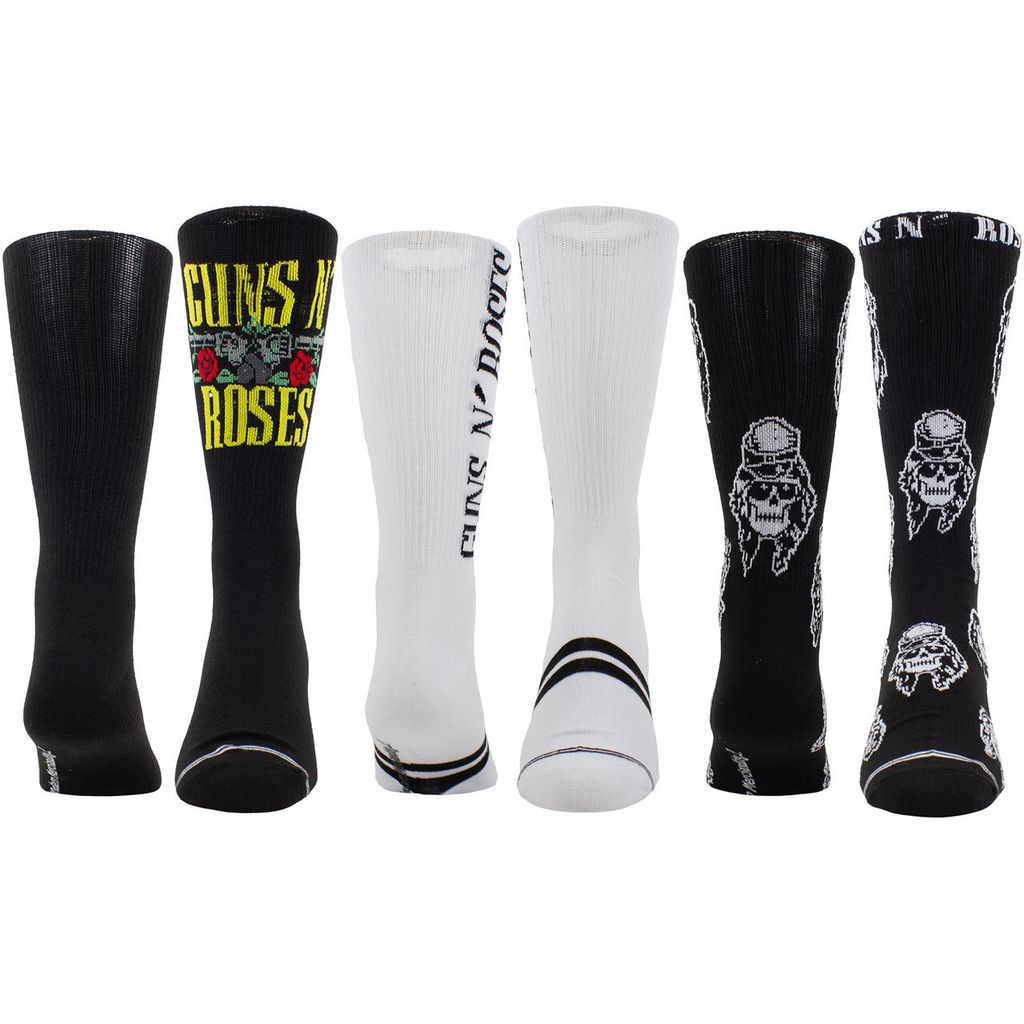 Guns N' Roses-Logos Unisex Sock Gift Box 4