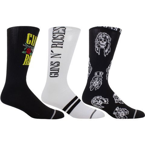 Guns N' Roses-Logos Unisex Sock Gift Box 2