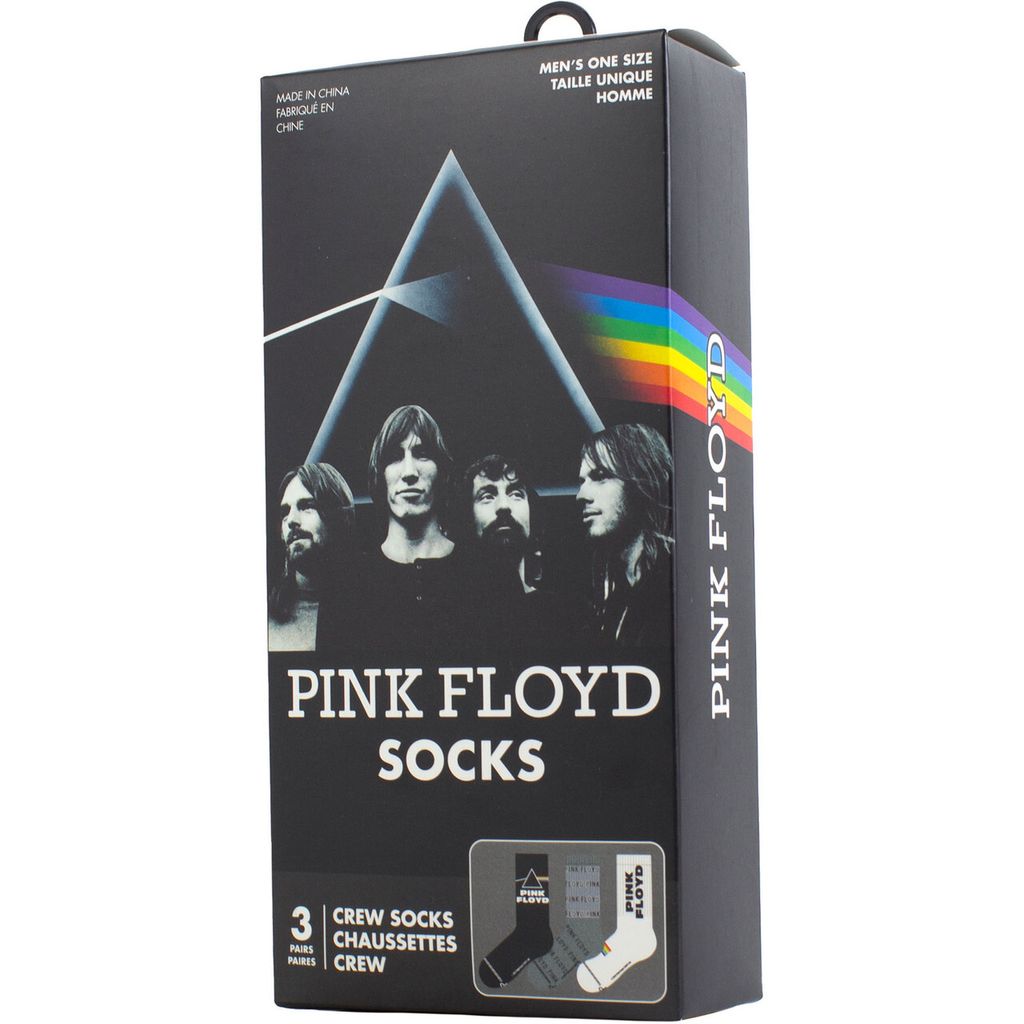 Pink Floyd-Logos Unisex Sock Gift Box 1