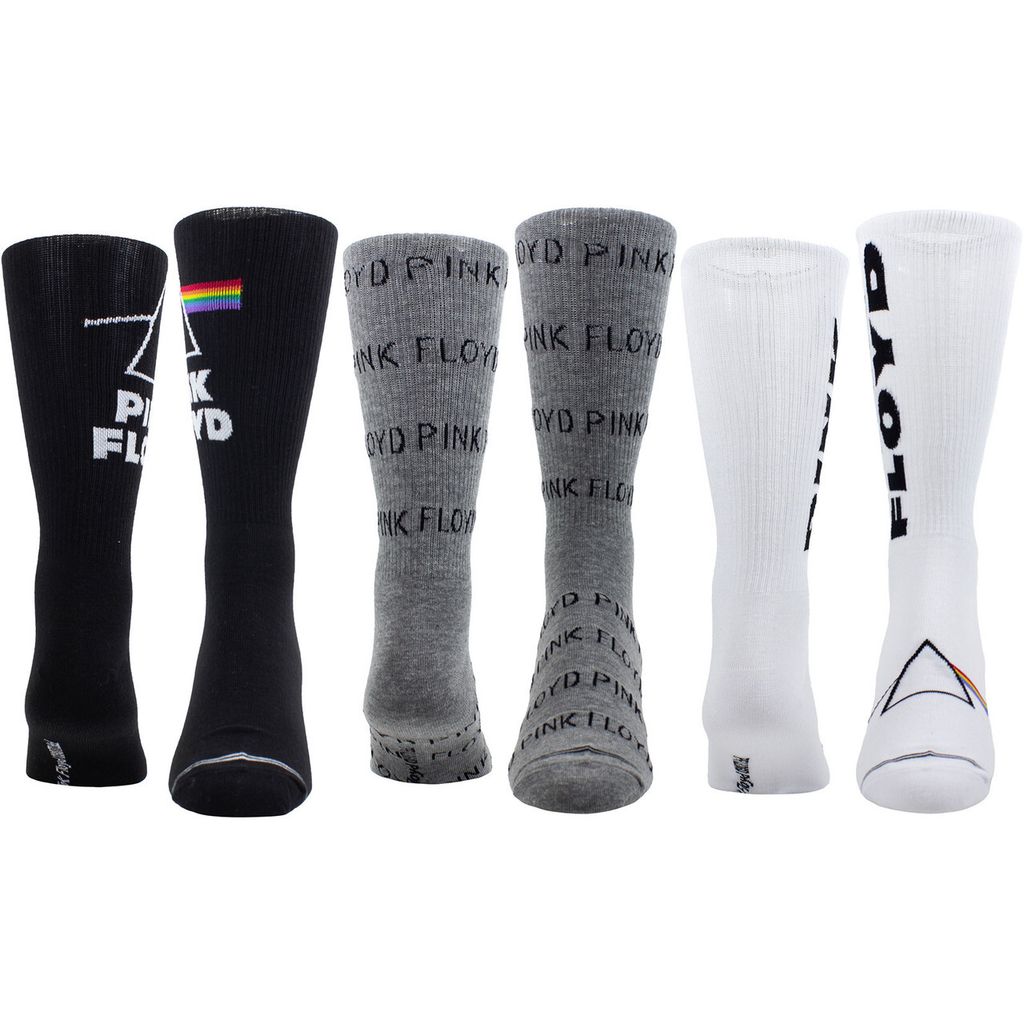 Pink Floyd-Logos Unisex Sock Gift Box 4