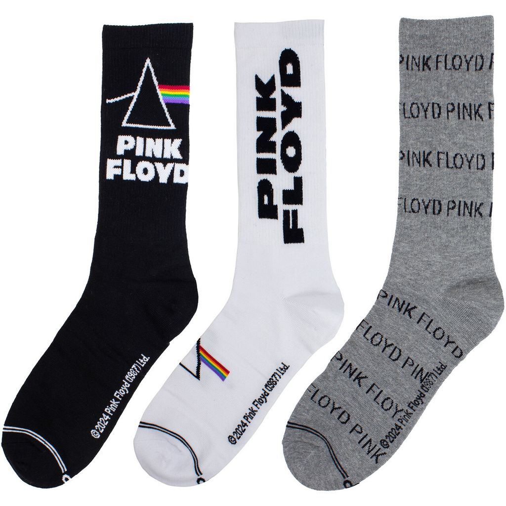 Pink Floyd-Logos Unisex Sock Gift Box 5