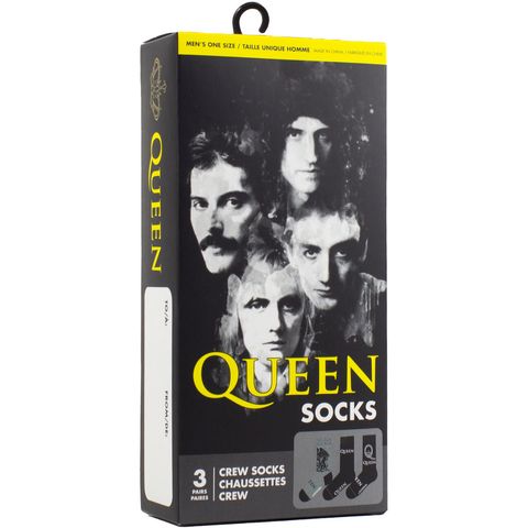 Queen-Logos Unisex Sock Gift Box 1
