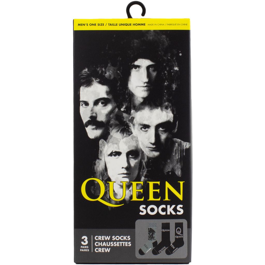 Queen-Logos Unisex Sock Gift Box 6