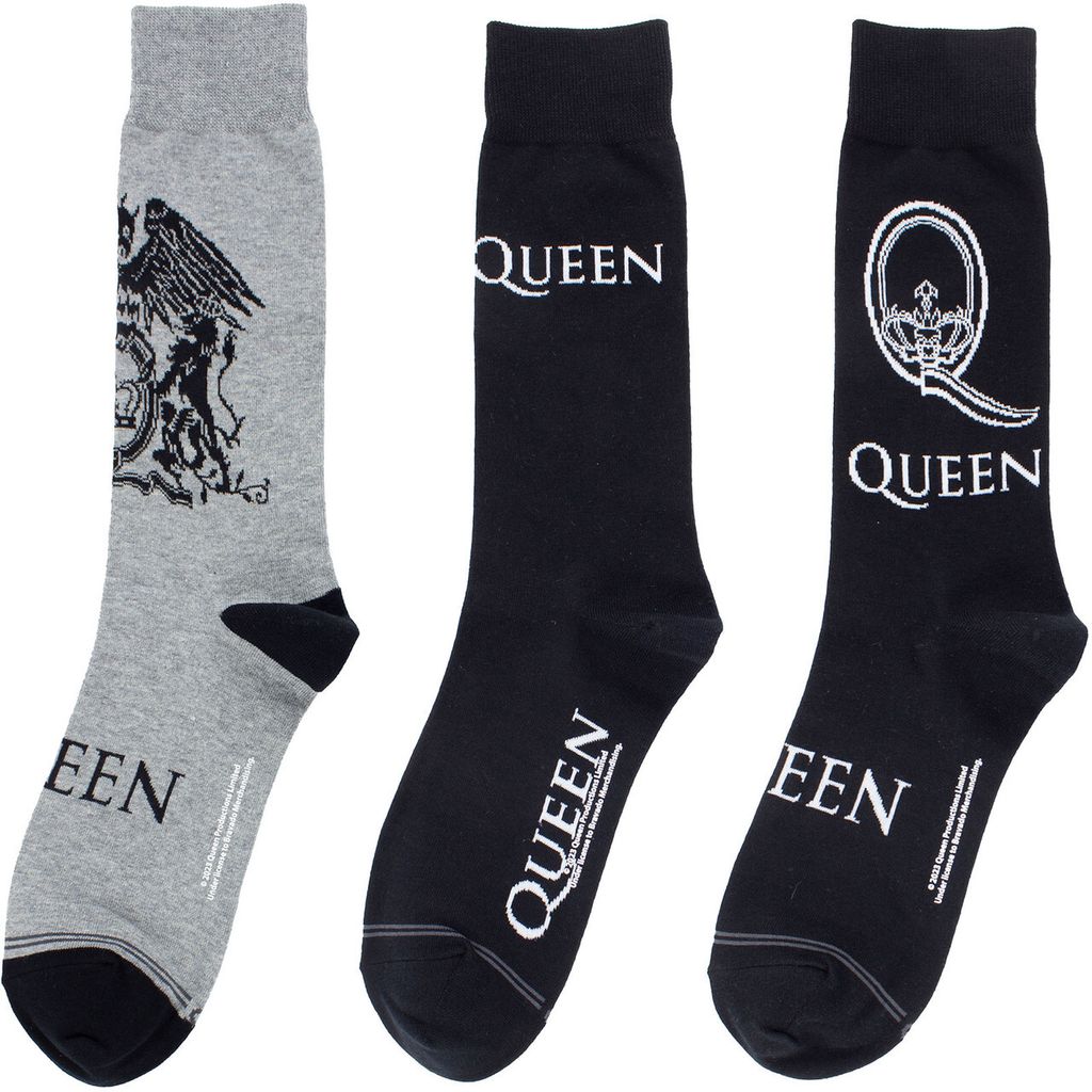 Queen-Logos Unisex Sock Gift Box 5