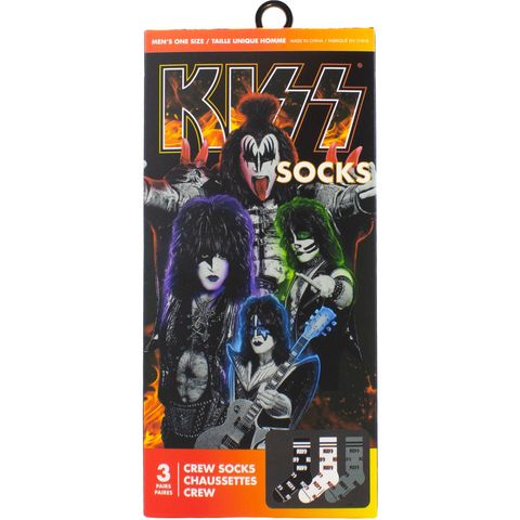 KISS-Logos Unisex Sock Gift Box 1