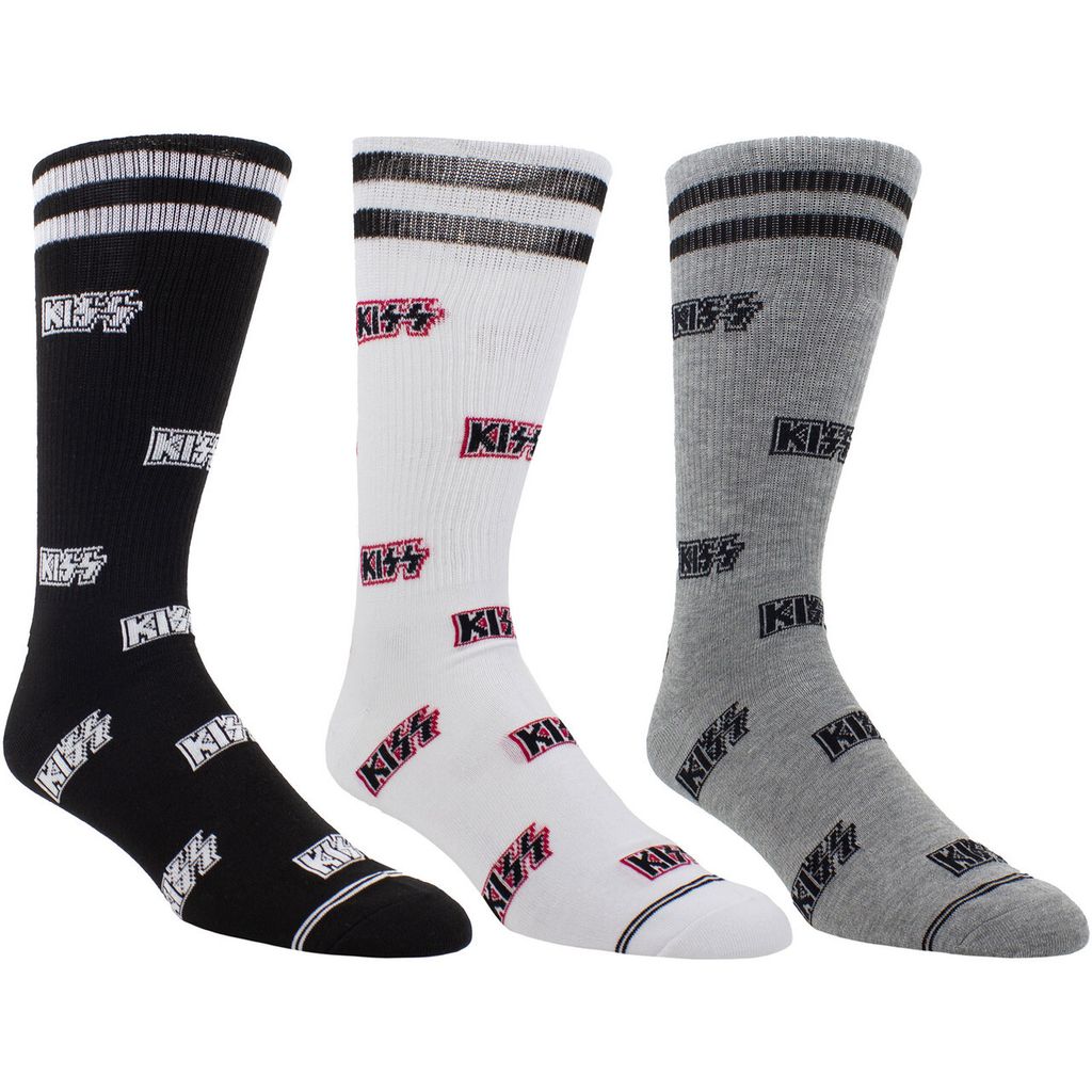 KISS-Logos Unisex Sock Gift Box 3