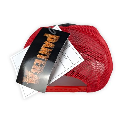 Pantera-B&W Patch BLRED Mesh Back Cap (3)