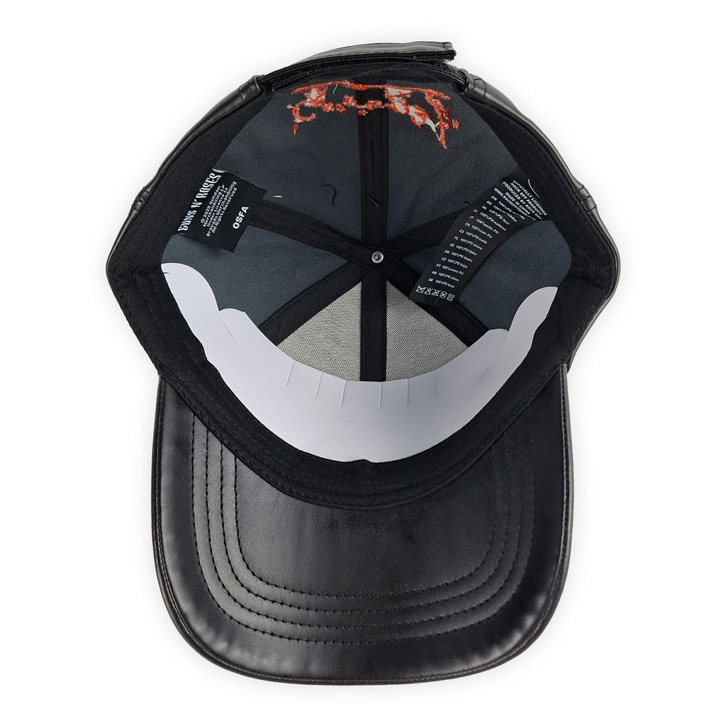 Guns N Roses-Bullet Leather Cap (4)
