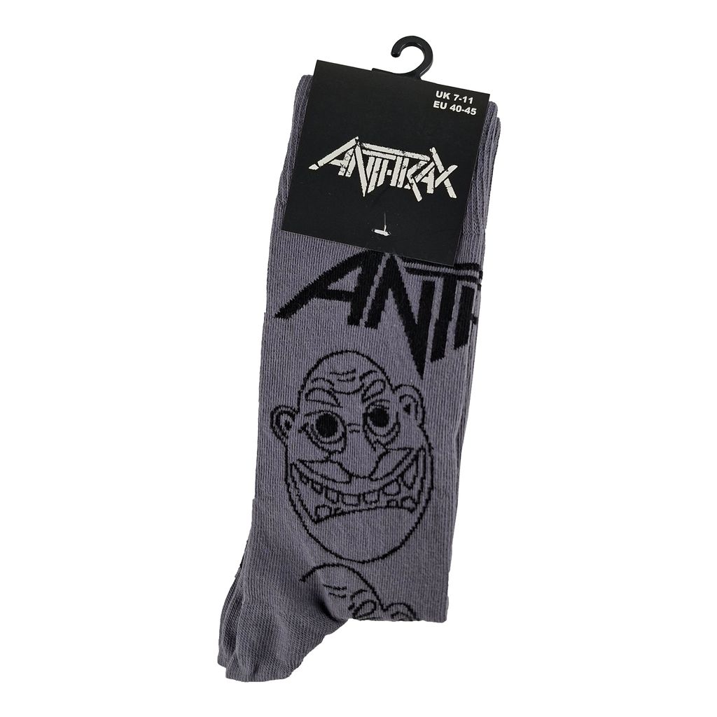 Anthrax-Faces Pattern Mono Socks (3)
