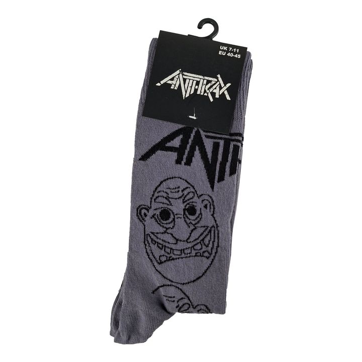 Anthrax-Faces Pattern Mono Socks (3)