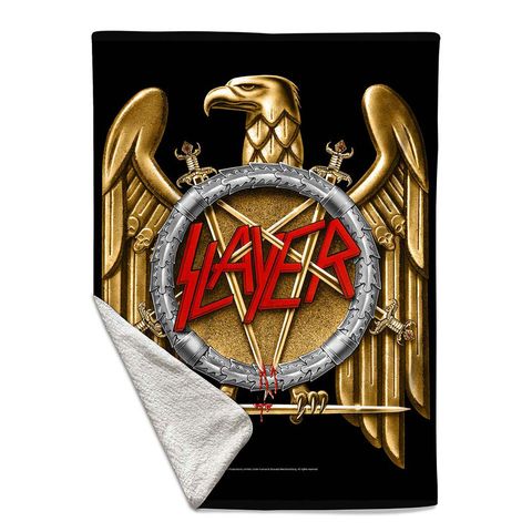 Slayer Sherpa Fleece Blanket Golden Eagle (Multicolour) (Single) 1