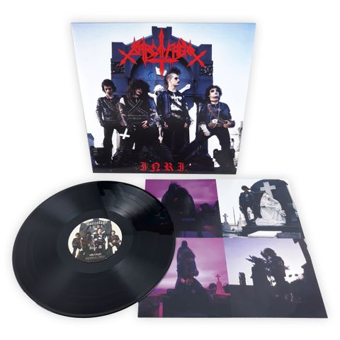 Sarcofago-INRI LP Blue