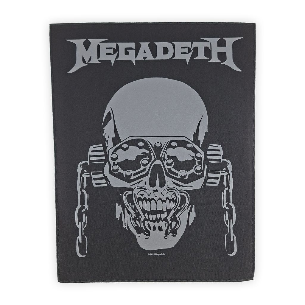 MEGADETH-VIC RATTLEHEAD Backpatch