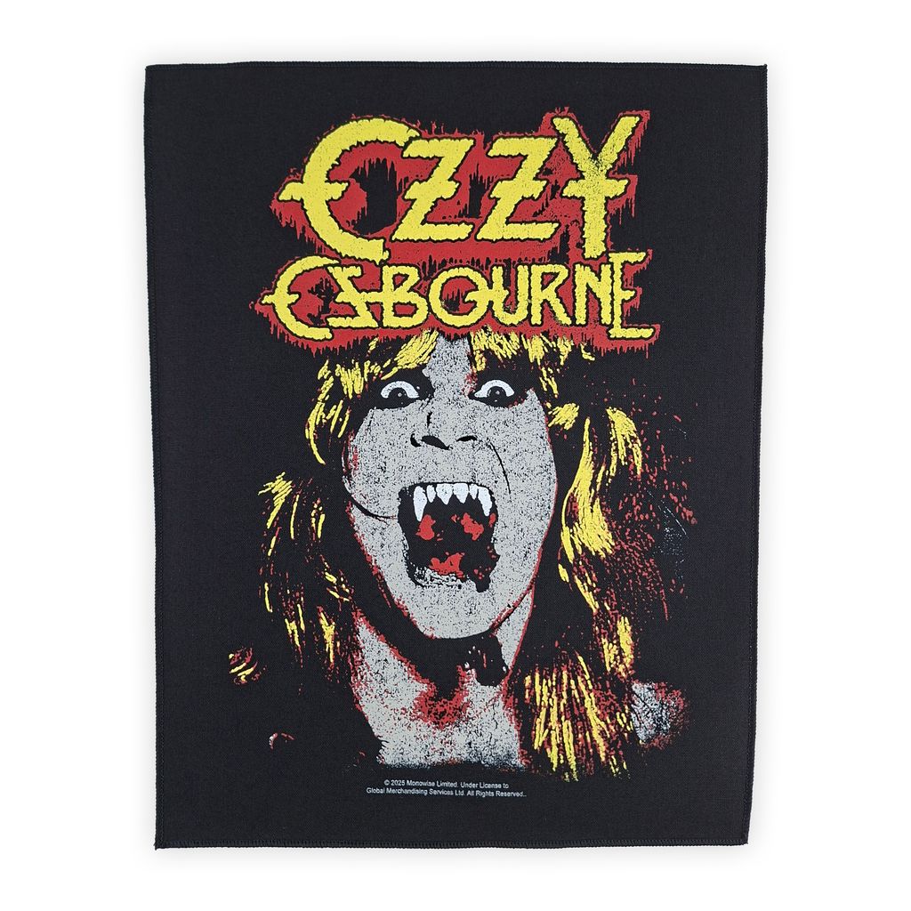 OZZY OSBOURNE-FANGS Backpatch