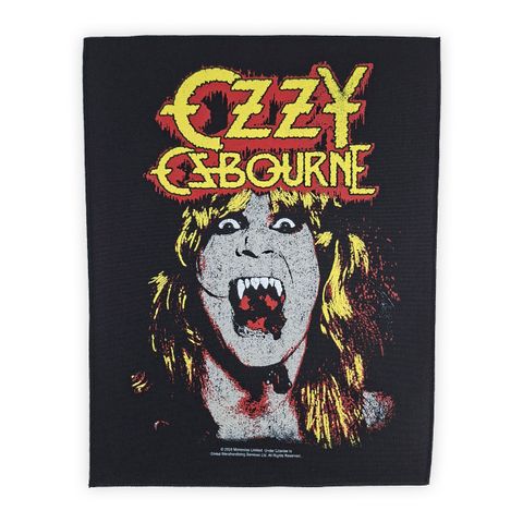OZZY OSBOURNE-FANGS Backpatch